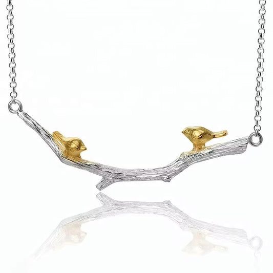 Bird Branch Necklace