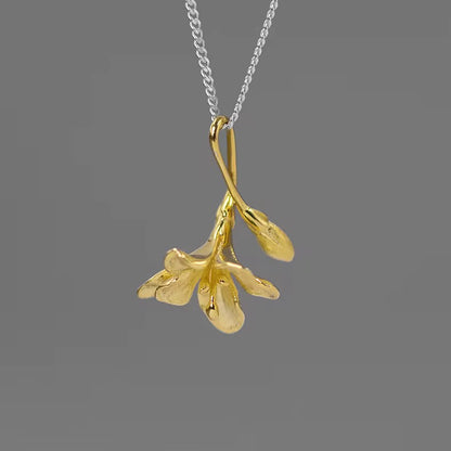Falling Flower Necklace