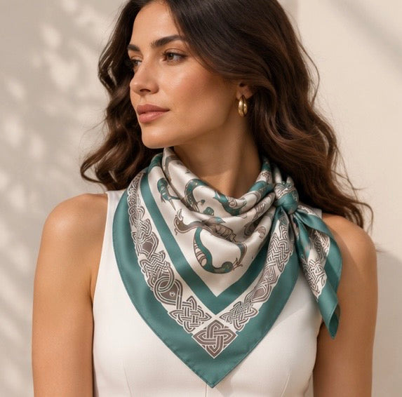 Armenian Pomegranate Garden Scarf (Copy)