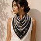 Armenian Bird Alphabet Scarf
