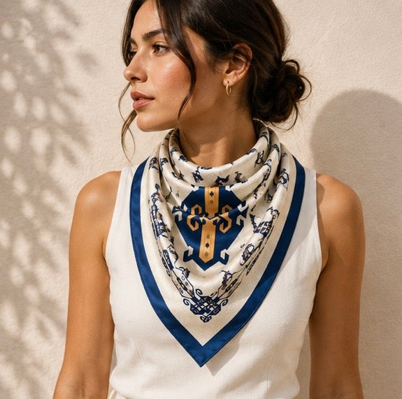 Armenian Heritage Alphabet Scarf
