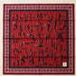 Armenian Bird Alphabet Scarf
