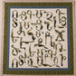 Armenian Bird Alphabet Scarf