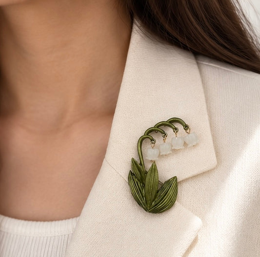 Lilly of the Valley Brooch