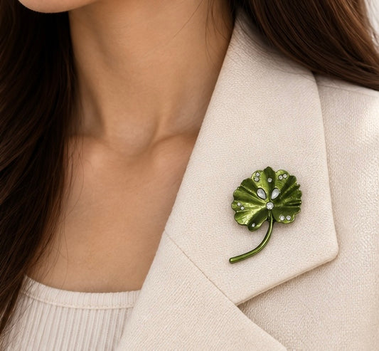 Lilly Pad Brooch
