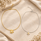 Serena Two-Tone Blossom Collar Necklace