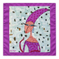 Narine Chilingaryan Fruit Portrait Scarf – Fuchsia
