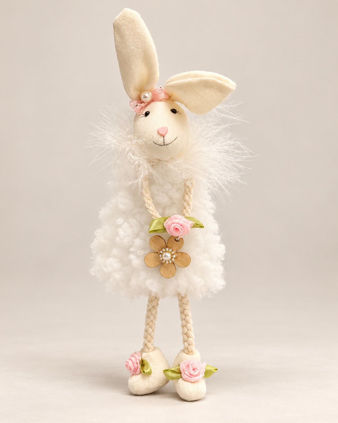 Fuzzy Bunny Ornaments #1