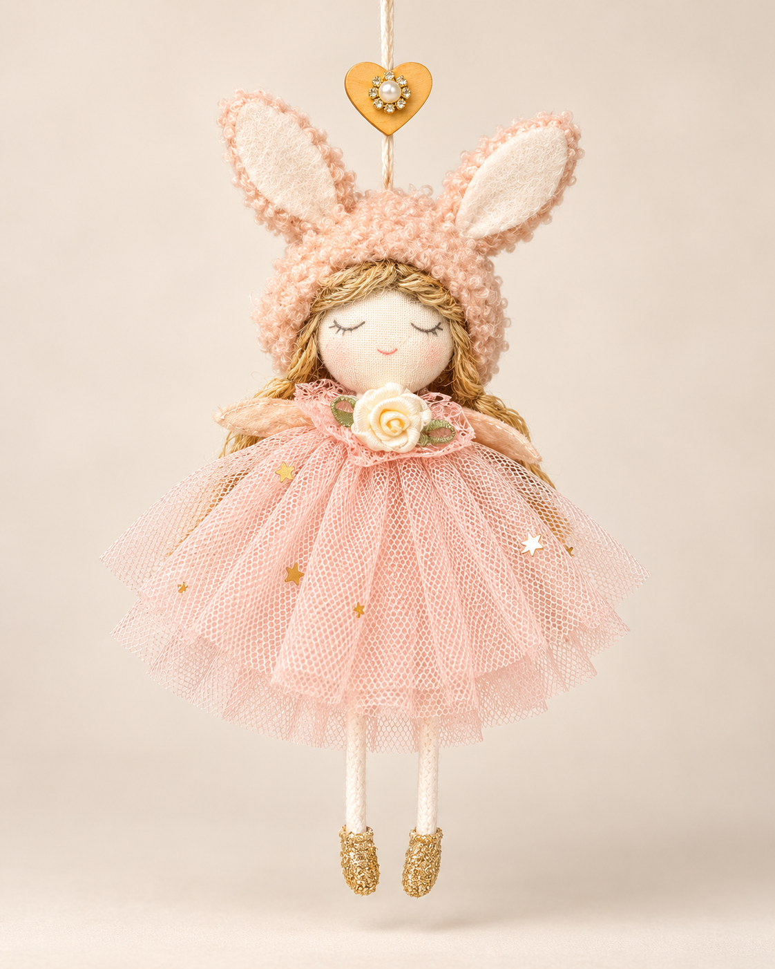 Bunny Girl Ornament #1