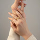Golden Dragonfly Whisper Ring – Delicate Nature-Inspired Jewelry