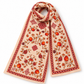 Pomegranate Garden – Armenian Heritage Silk Chiffon Scarf