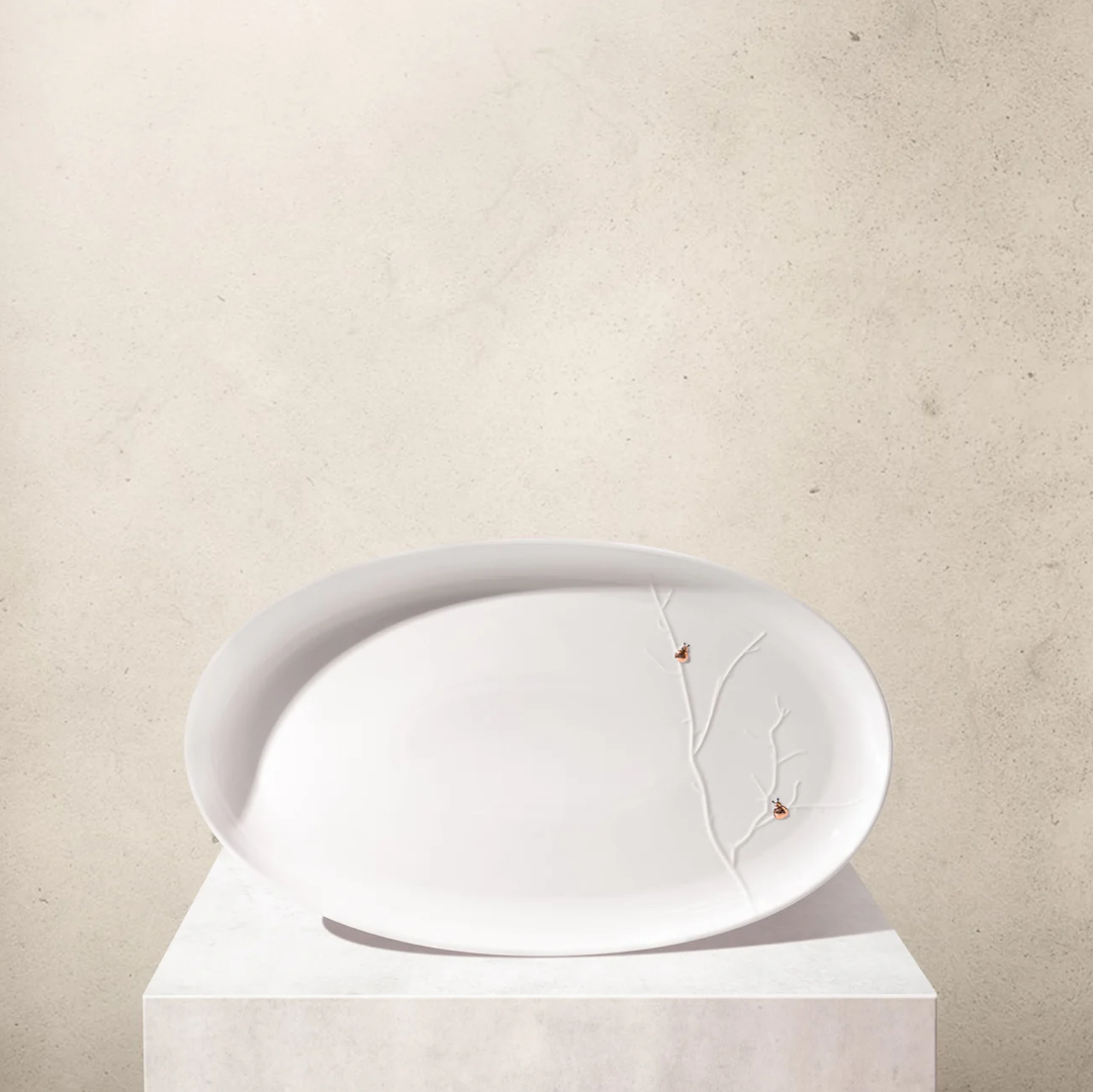 Ladybug Oval Plater