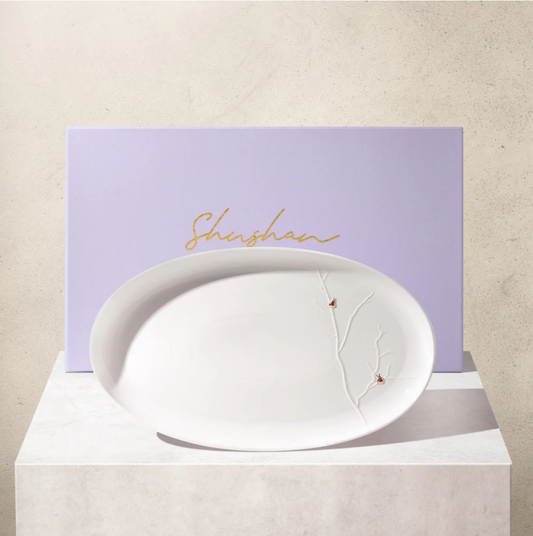 Ladybug Oval Plater
