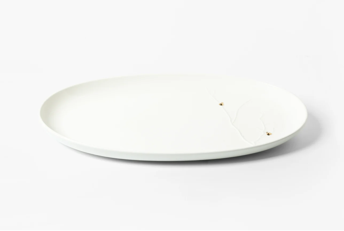 Ladybug Oval Plater