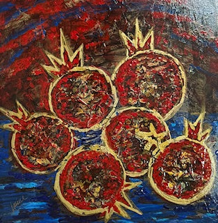 FALLEN POMEGRANATES