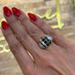 Sculpted Coil Silver Ring