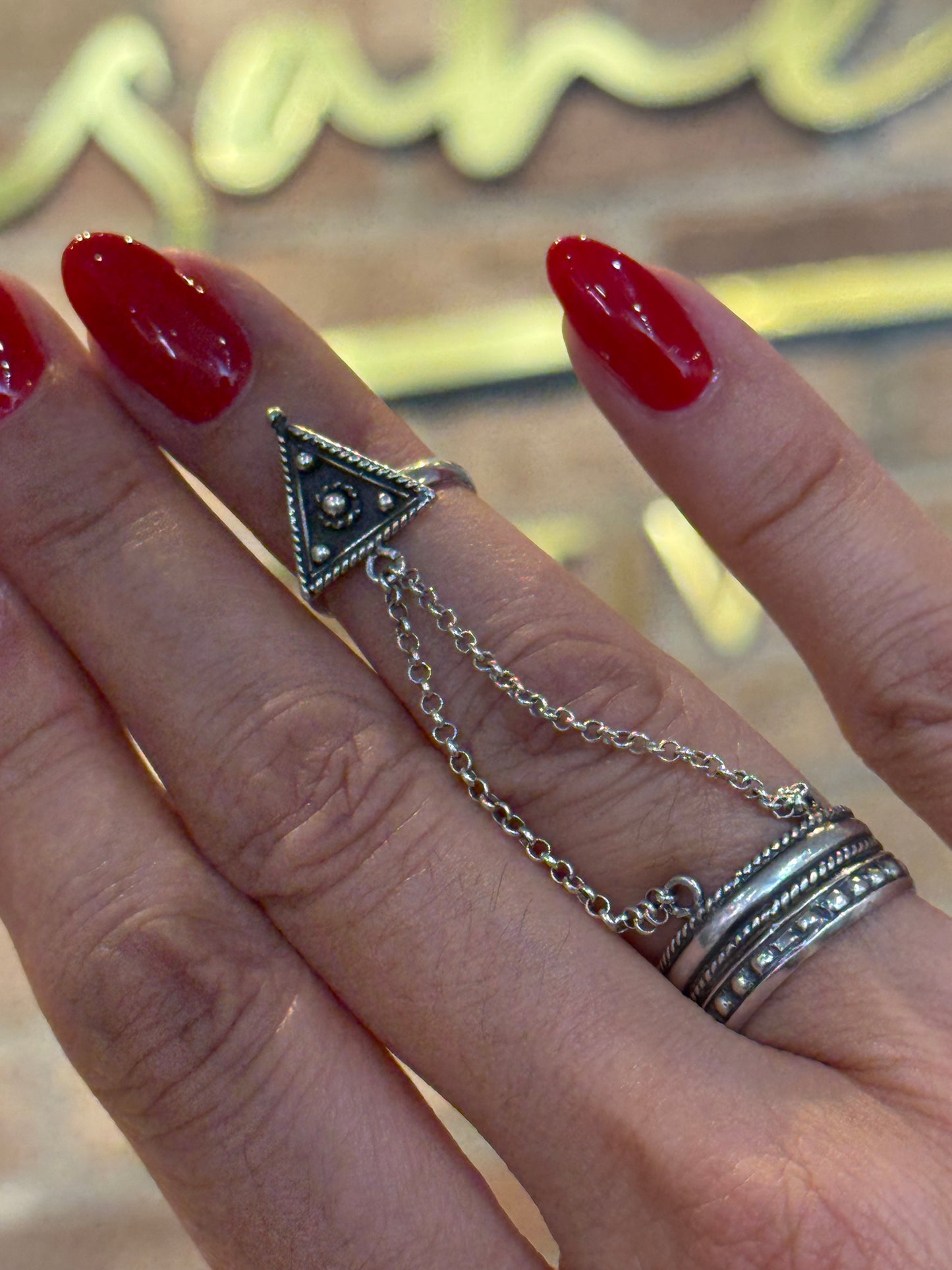 Warrior Spirit Double Ring