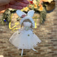 Bunny Girl Ornament #1