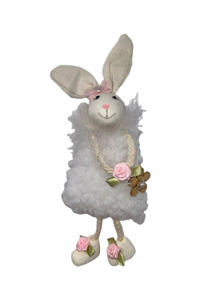 Fuzzy Bunny Ornaments #1