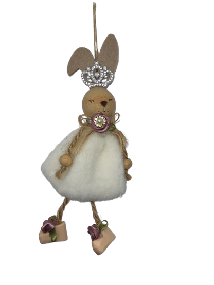 Bunny Ballerina Ornament #2