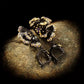Midnight Blossom Statement Earrings