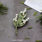Pearl Olive Leaf Botanical Brooch Pin