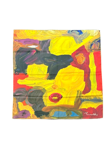 Firelight Symphony Abstract Scarf