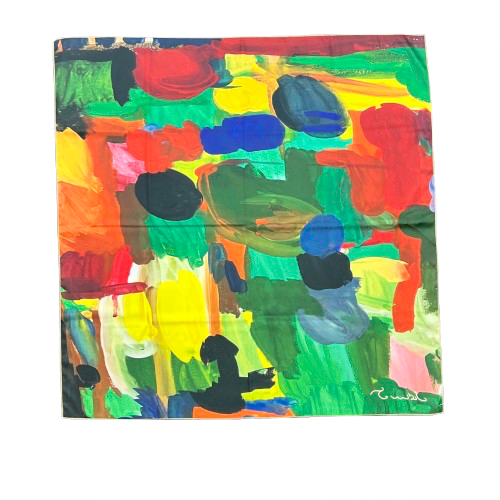 Garden of Colors Abstract Scarf