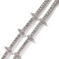 Starlit Spikes Diamond Necklace