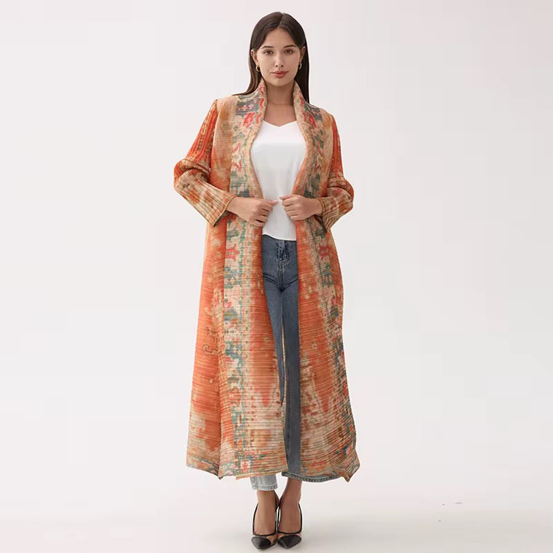 Antique Rug-Inspired Kaftan-Robe