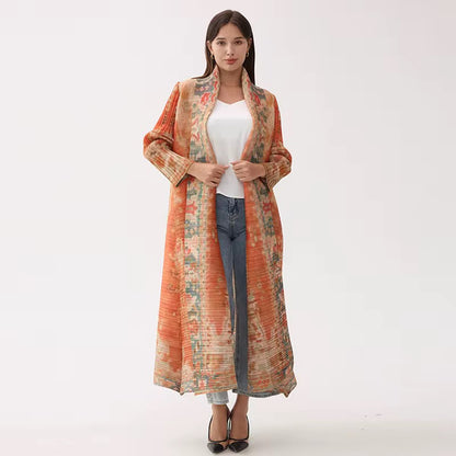Antique Rug-Inspired Kaftan-Robe