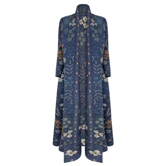 Antique Rug-Inspired Kaftan-Robe