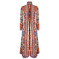Antique Rug-Inspired Kaftan-Robe