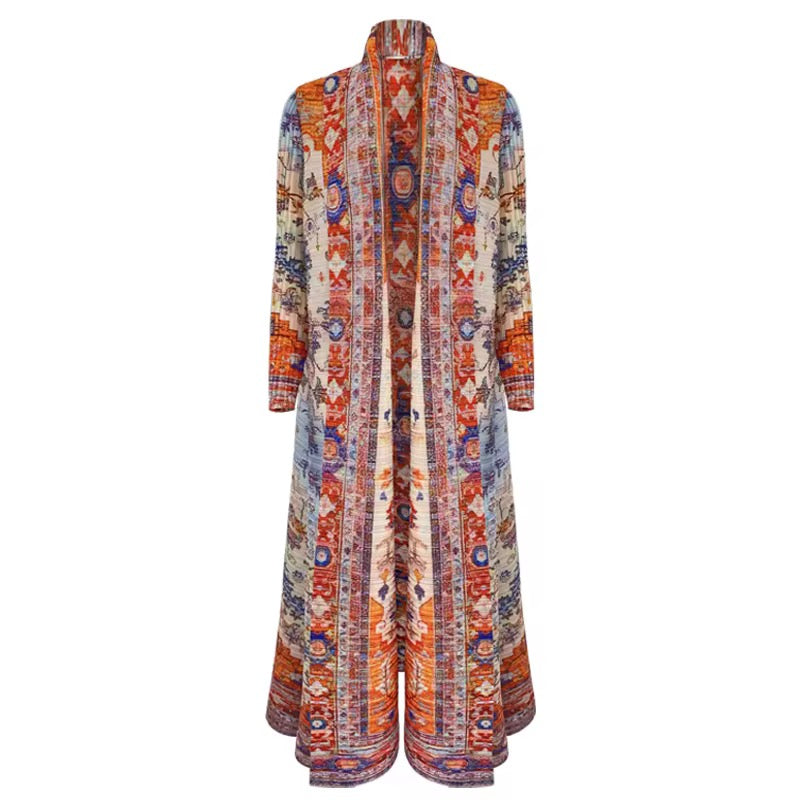 Antique Rug-Inspired Kaftan-Robe