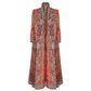 Antique Rug-Inspired Kaftan-Robe