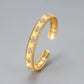Star Blossom Cuff Bracelet