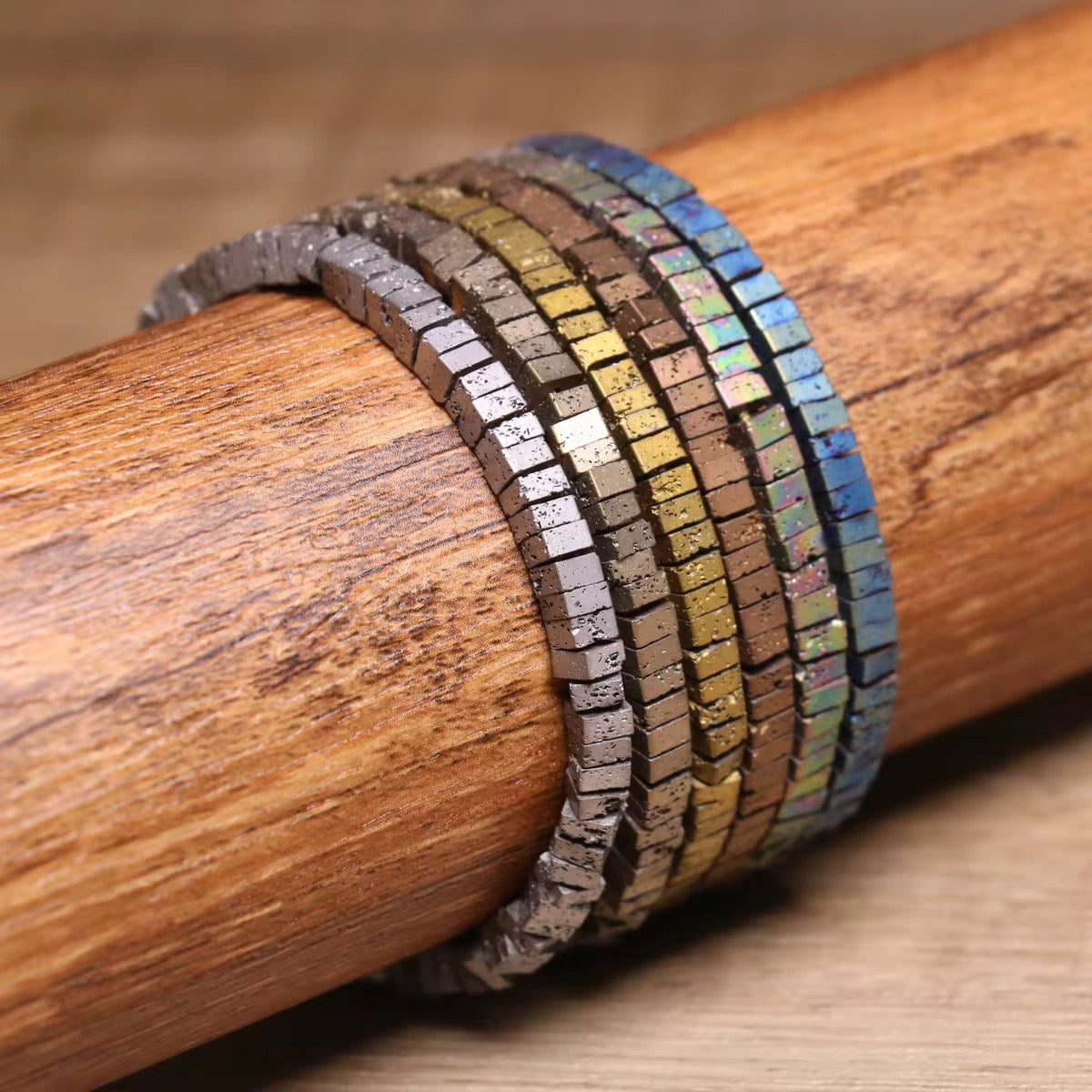Multi color beaded bracelets