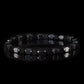 Mens metal beaded bracelet