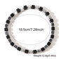 Mens metal beaded bracelet