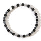 Mens metal beaded bracelet