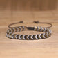 Mens metal arrow bracelet