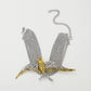 Golden Bird Crystal Statement Choker