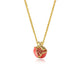 Tiny Red Pomegranate Necklace