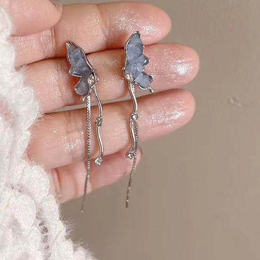 Butterfly Drop Earrings