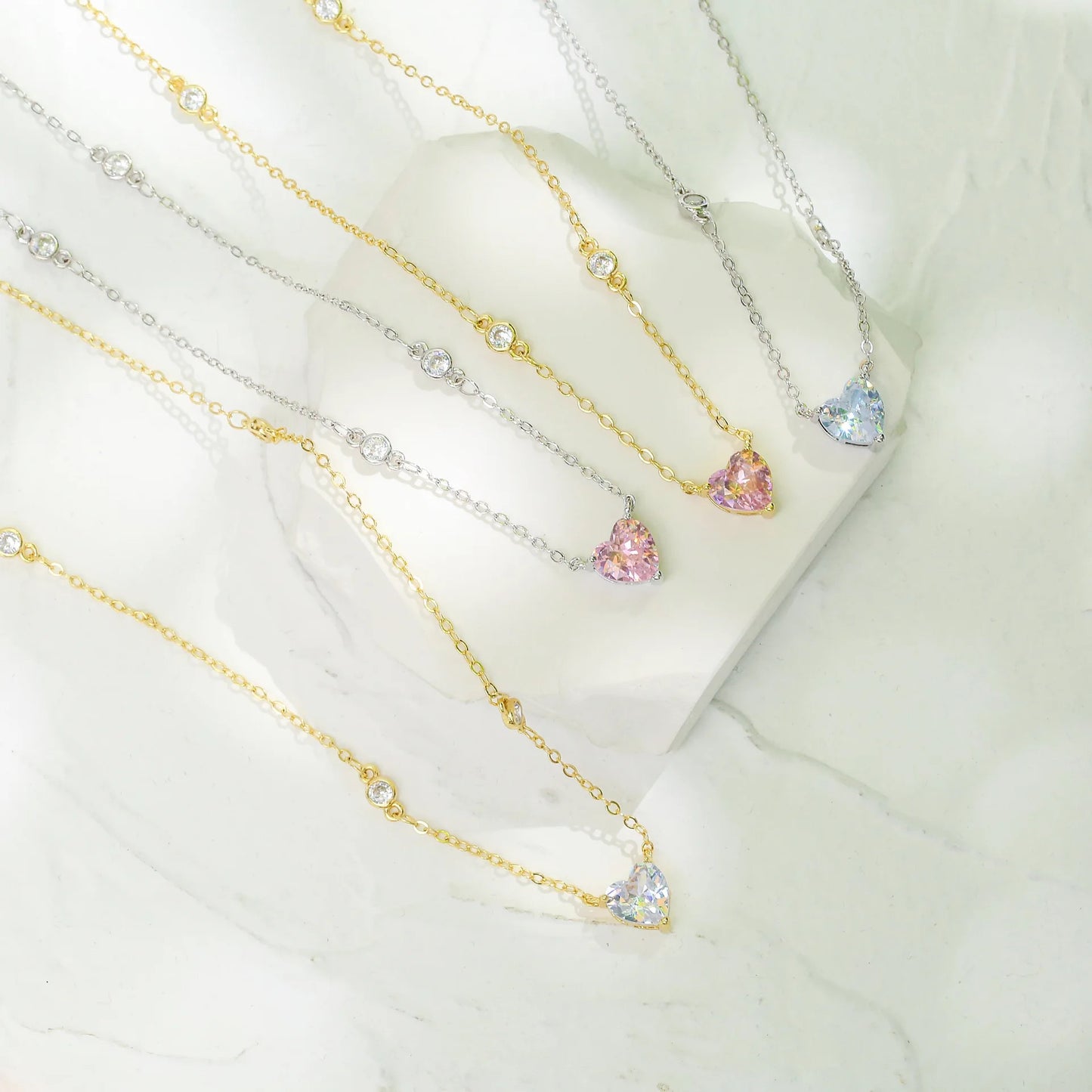 Shiny Heart Necklace