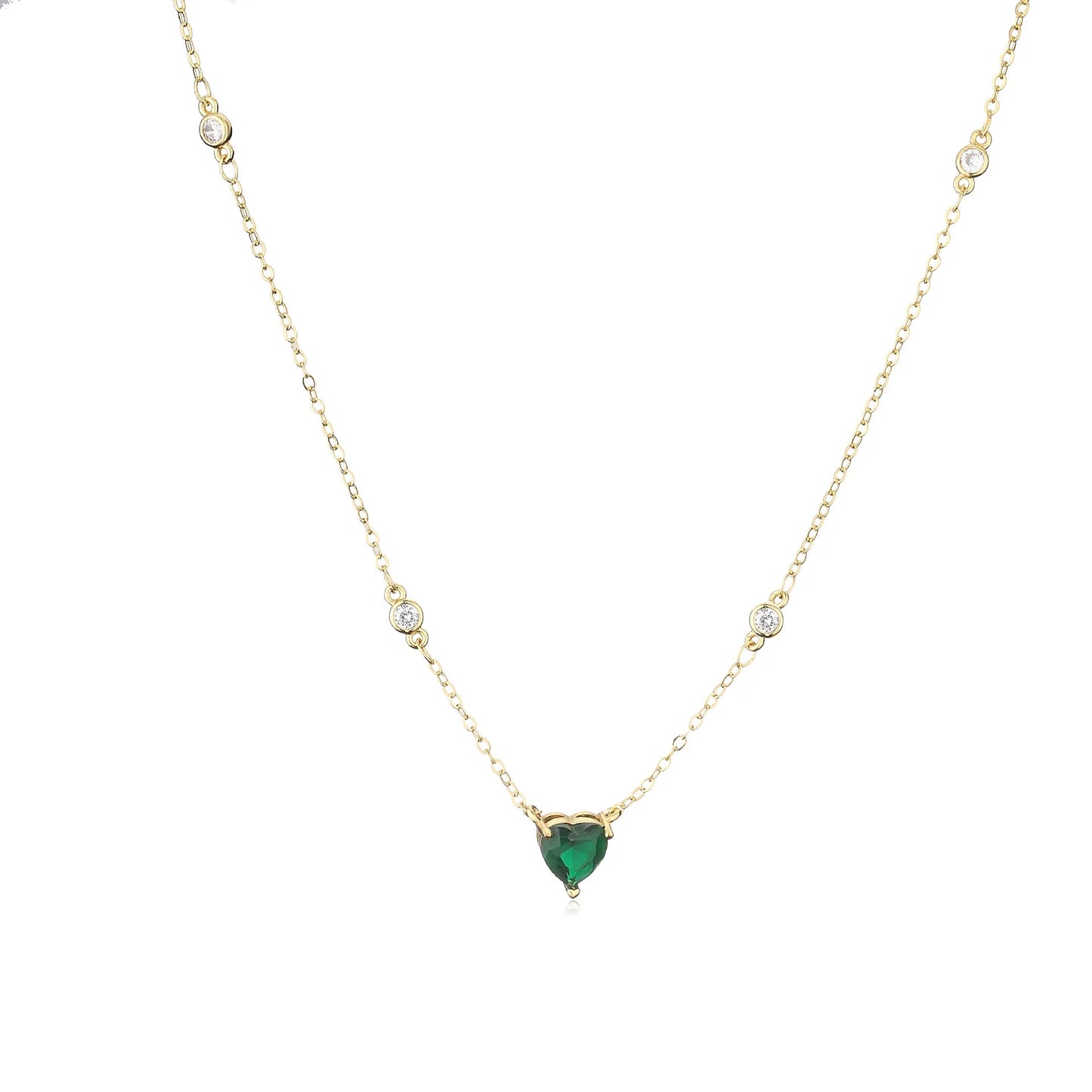 Shiny Heart Necklace