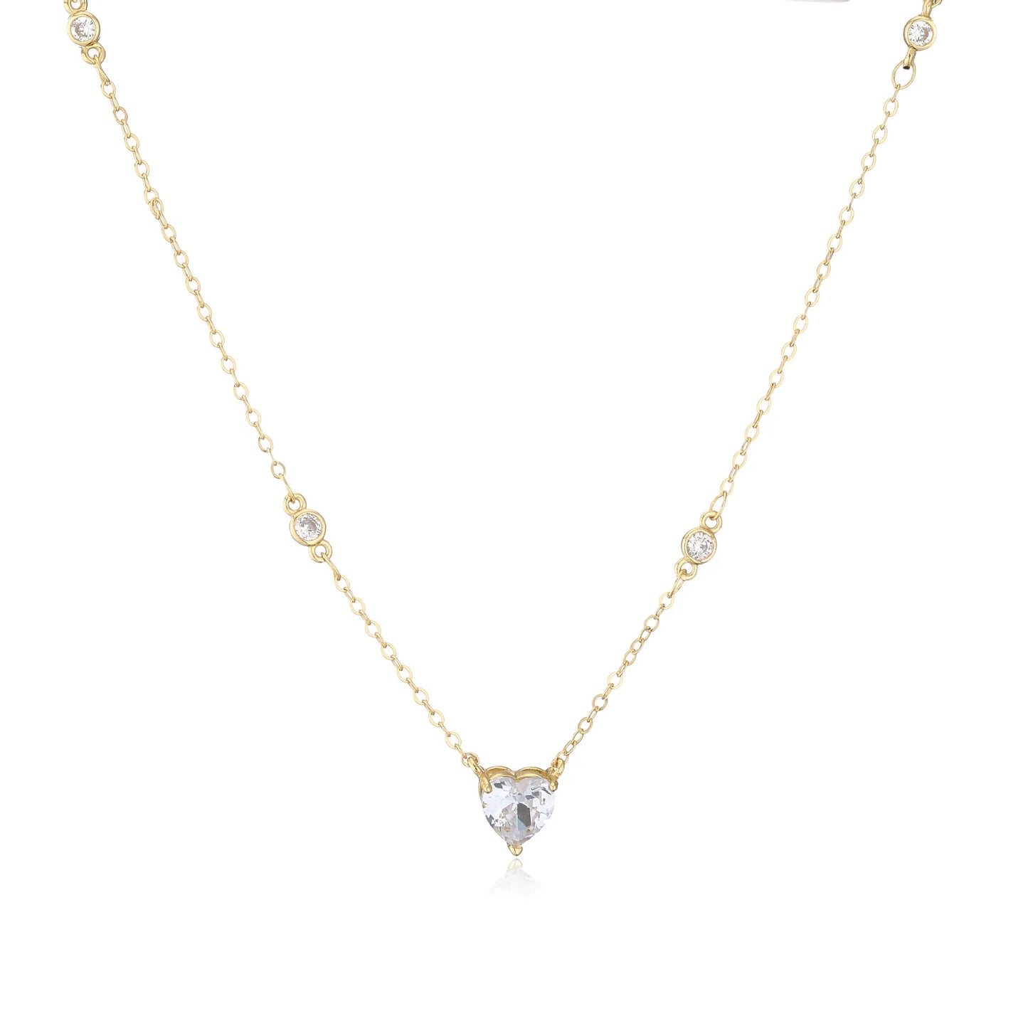 Shiny Heart Necklace