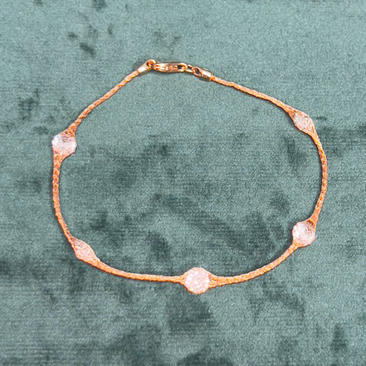 Rose Gold Mesh Bracelet