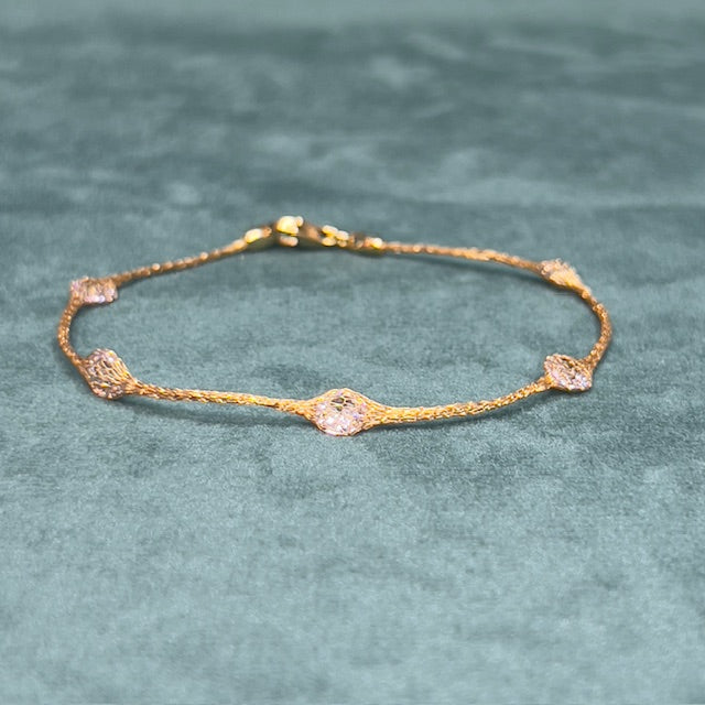 Gold Mesh Bracelet