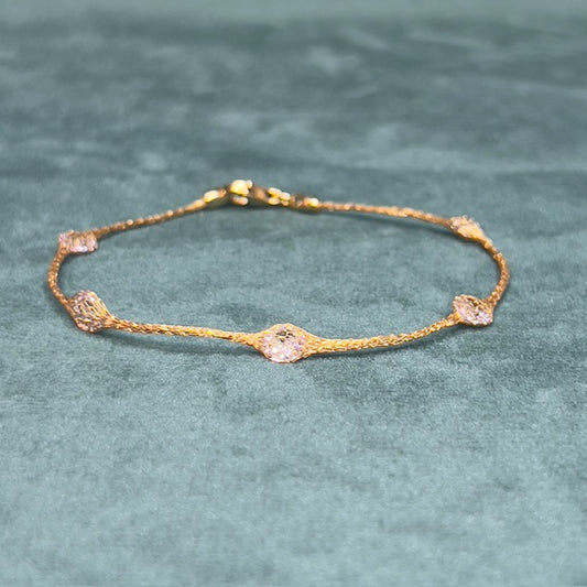 Gold Mesh Bracelet